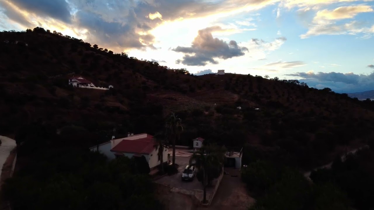 Golden hour over Coín 🌄✨ | Drone view Andalucia
