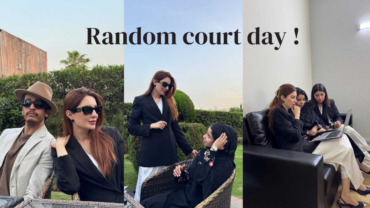 Candid court day with us vlog.