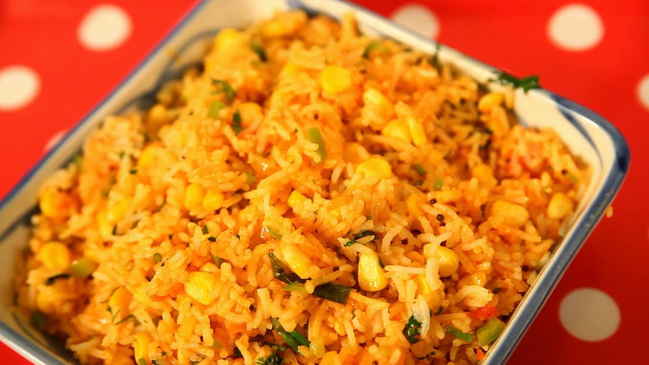 Corn Rice (Makai Pulav) By Seema