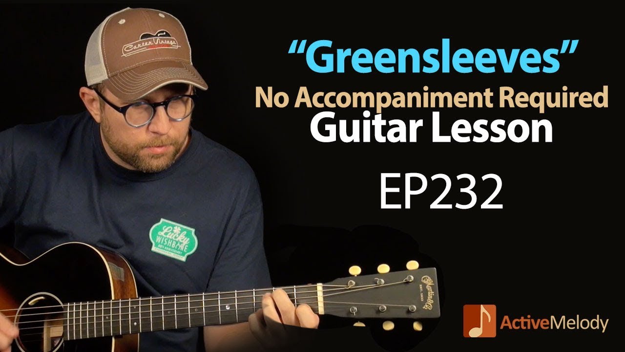 Greensleeves Guitar Lesson - 