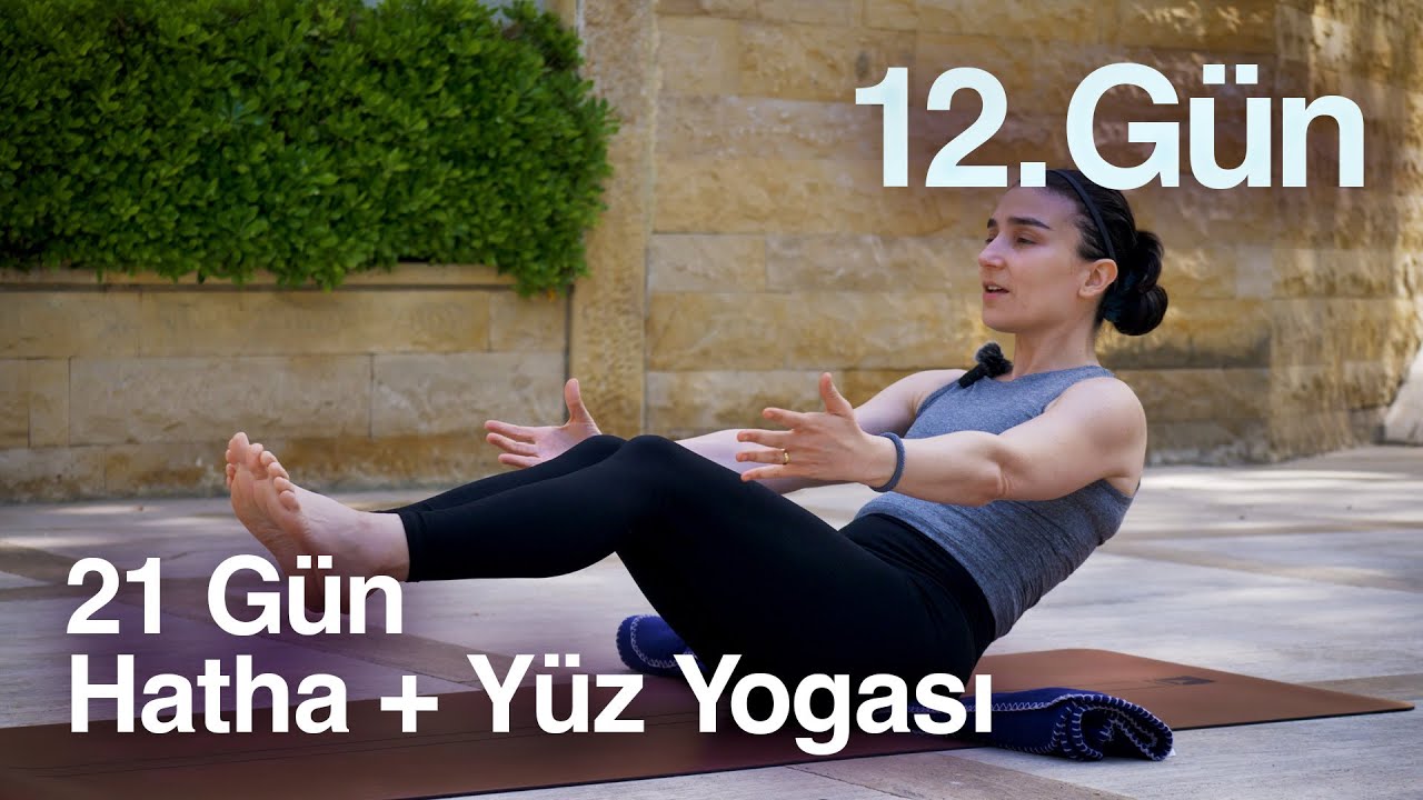 21 Gün Hatha + Yüz Yogası (Karın ve Üst Beden) - 12. Gün #21daychallenge