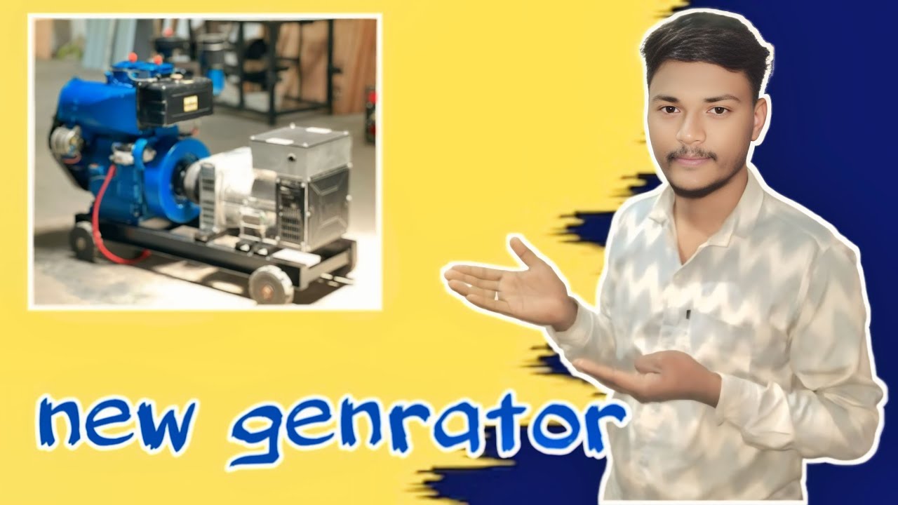 New generator dj ke liye !! Dekhiye kitna badaa generator hai is barr 