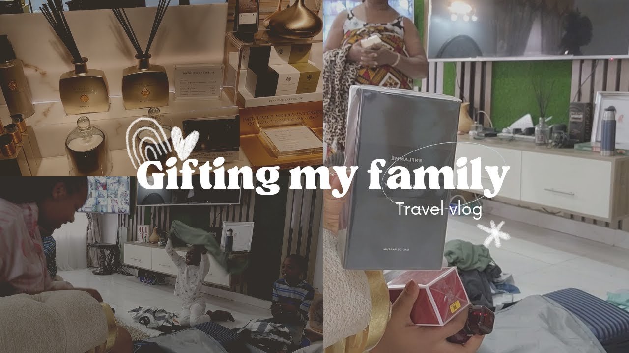 WHAT I BOUGHT FOR MY FAMILY + MY NEW PERFUME COLLECTION + SHOWERED MY KIDS WITH GIFTS + FAMILY VLOG