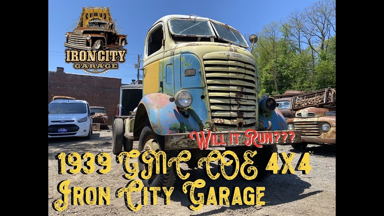 WILL IT RUN AFTER 60 YEARS?? 1939 GMC COE 4x4 [BARN FIND]