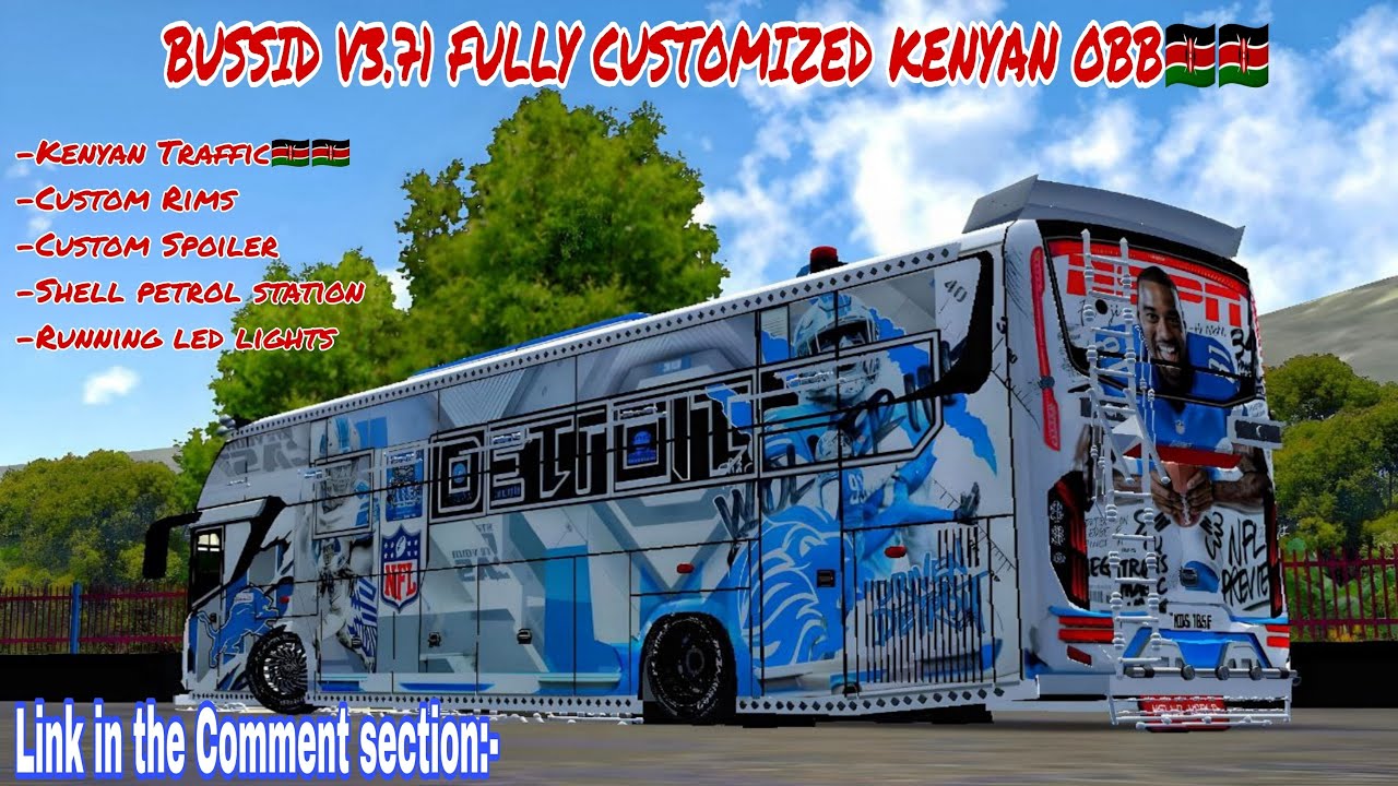 BUSSID V3.7.1 FULLY CUSTOMIZED KENYAN OBB