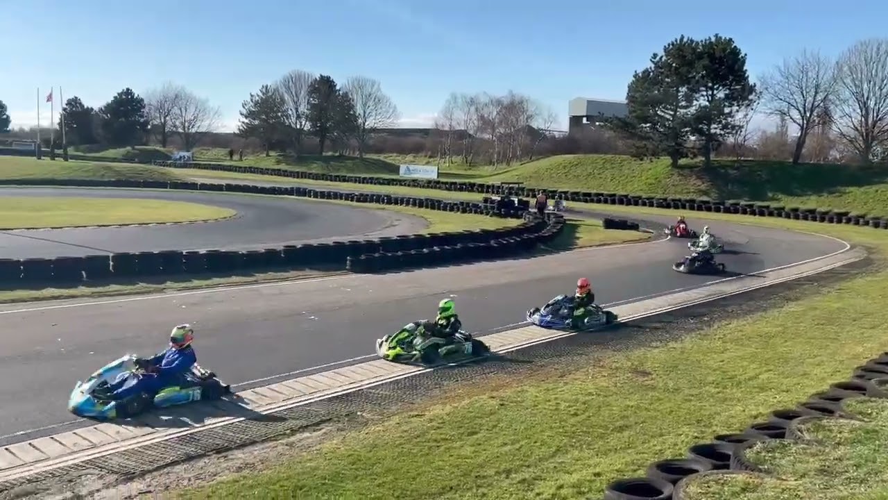 Senior Rotax 177 final round 2 big crash