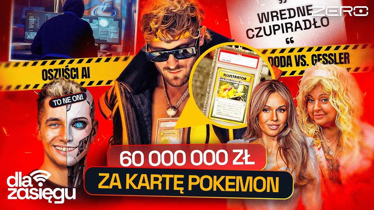 DODA OSTRO O GESSLER I KARTA ZA MILIONY (LEGIA, POKEMON, THERMOMIX, MRBEAST) DLA ZASIĘGU #3