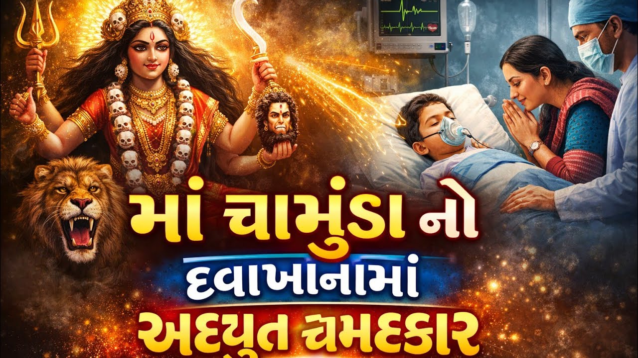 માં ચામુંડા નો દવાખાનામાં ચમત્કાર 🙏 ભક્ત રમેશ ની સાચી વાર્તા 💯#Chamunda Mata story#mataji video