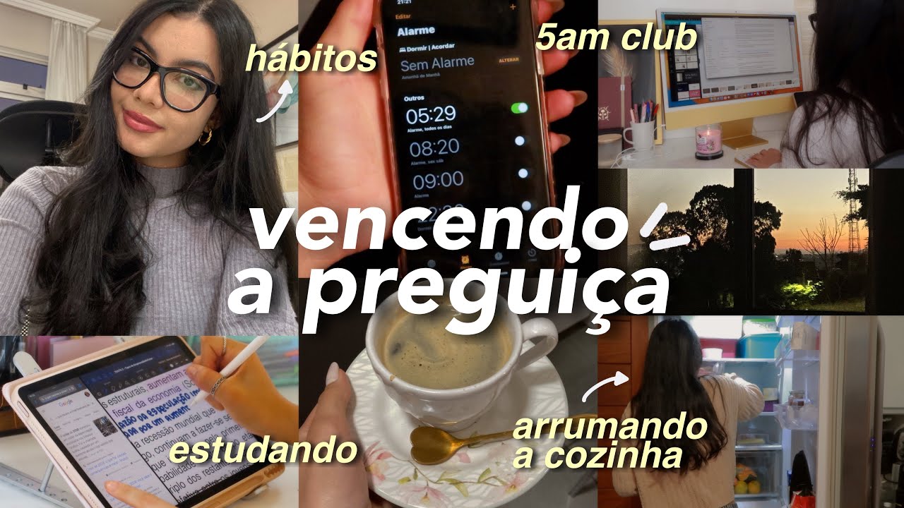 vencendo a procrastinação (e preguiça) por um dia inteiro 🥱| + técnicas
