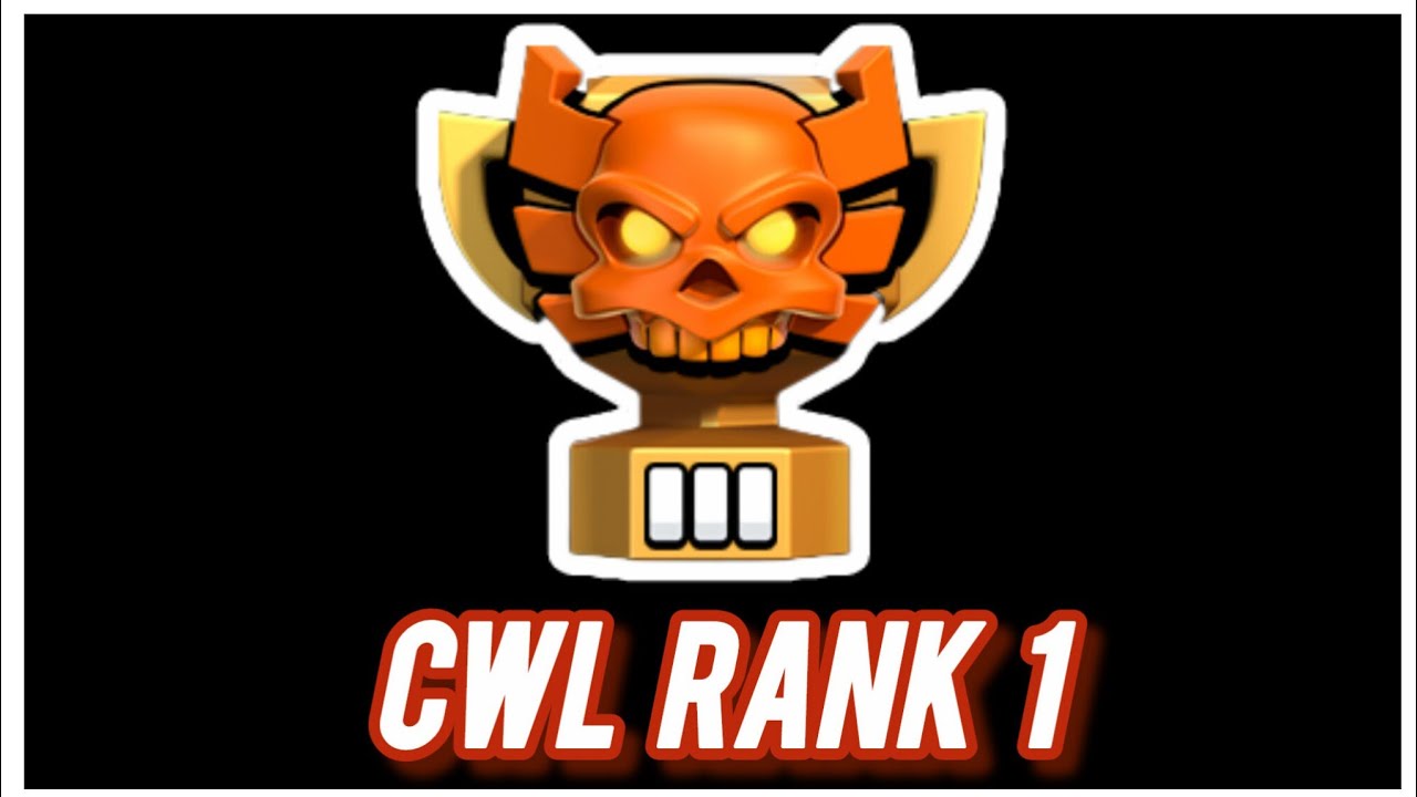 First Time I Got Rank 1 In CWL | KAMAL COC