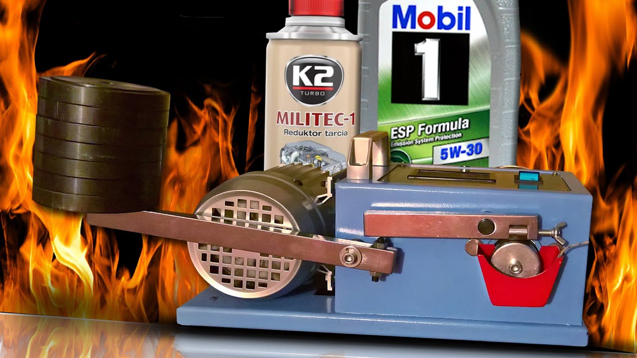 K2 Militec-1 + Mobil 1 ESP Formula 5W30 Тест присадок в масло 100°C Питер Тестер