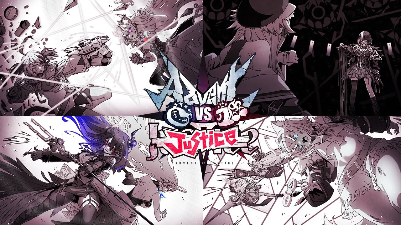 【PARTY ANIMALS COLLAB】EPIC Advent vs Justice BATTLE but it's just us being silly #holoAdvent