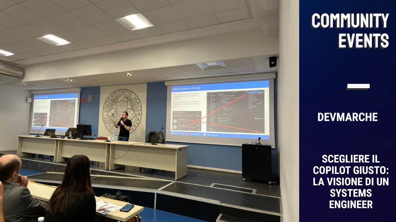 Community Events - Evento Unimc - Scegliere il Copilot giusto: la visione di un systems engineer