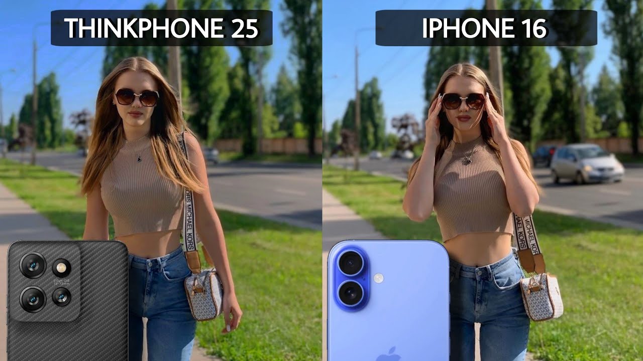 Сравнение камер Motorola ThinkPhone 25 и iPhone 16