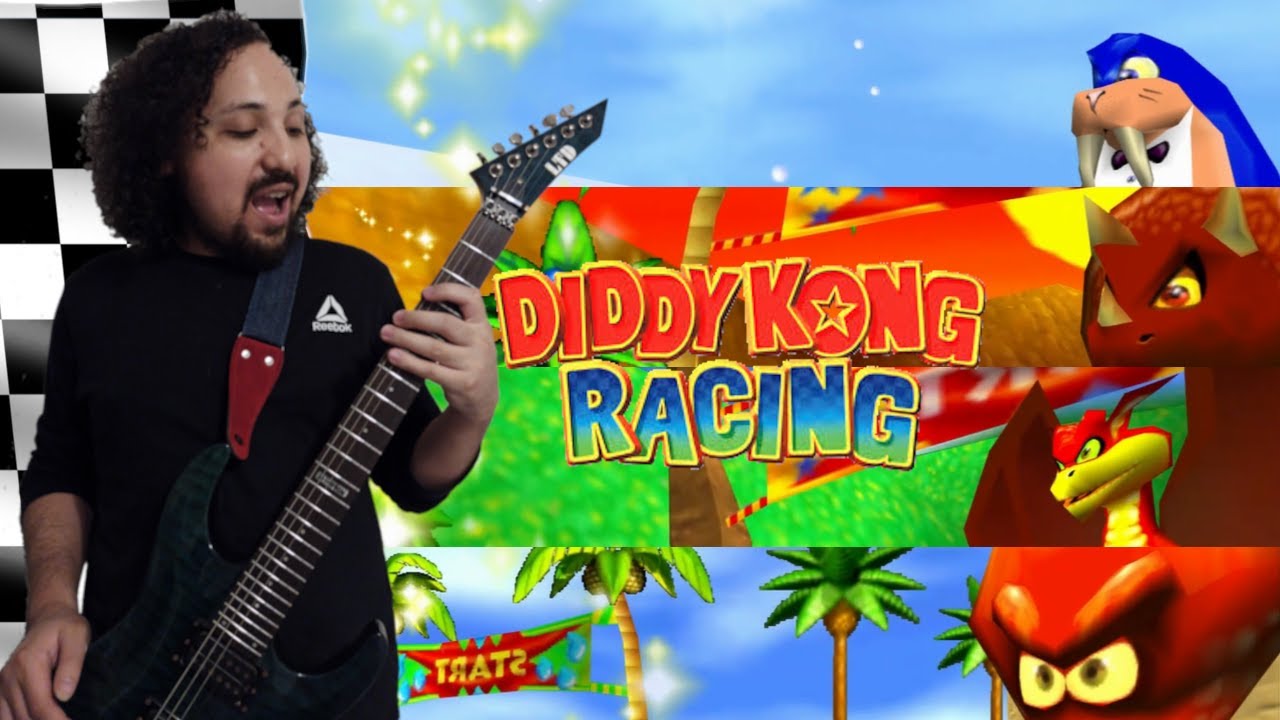 Boss Challenge on Guitar! | Diddy Kong Racing Metal Cover!
