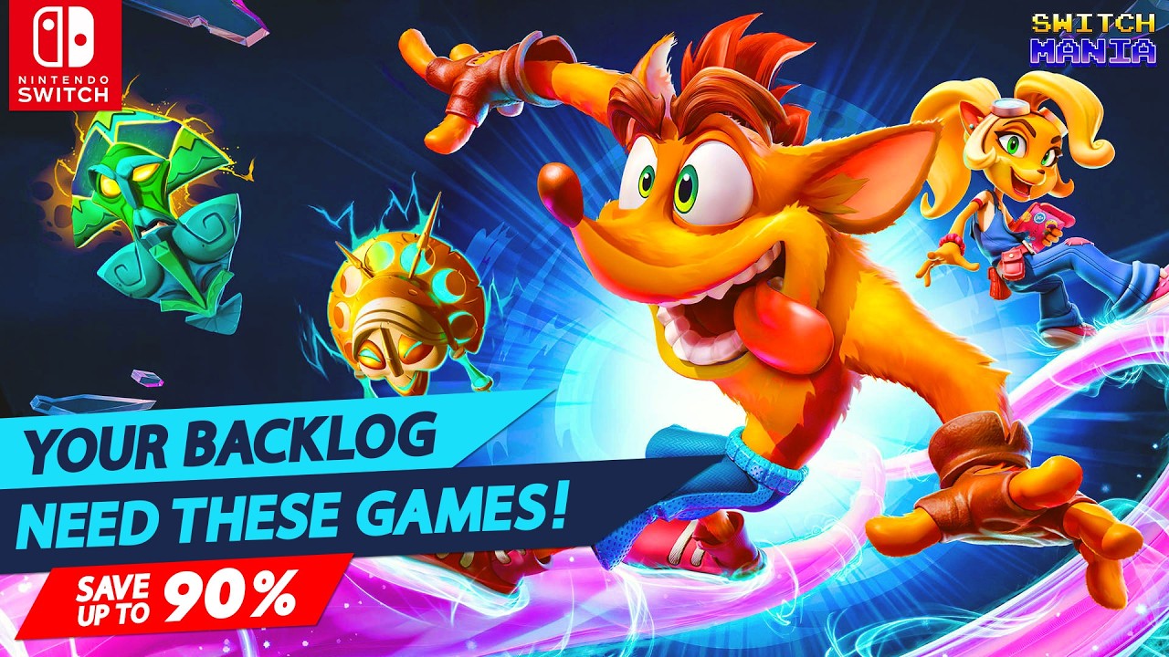 Your Switch Backlog Library NEEDS These 30 Games &mdash; All on SALE!