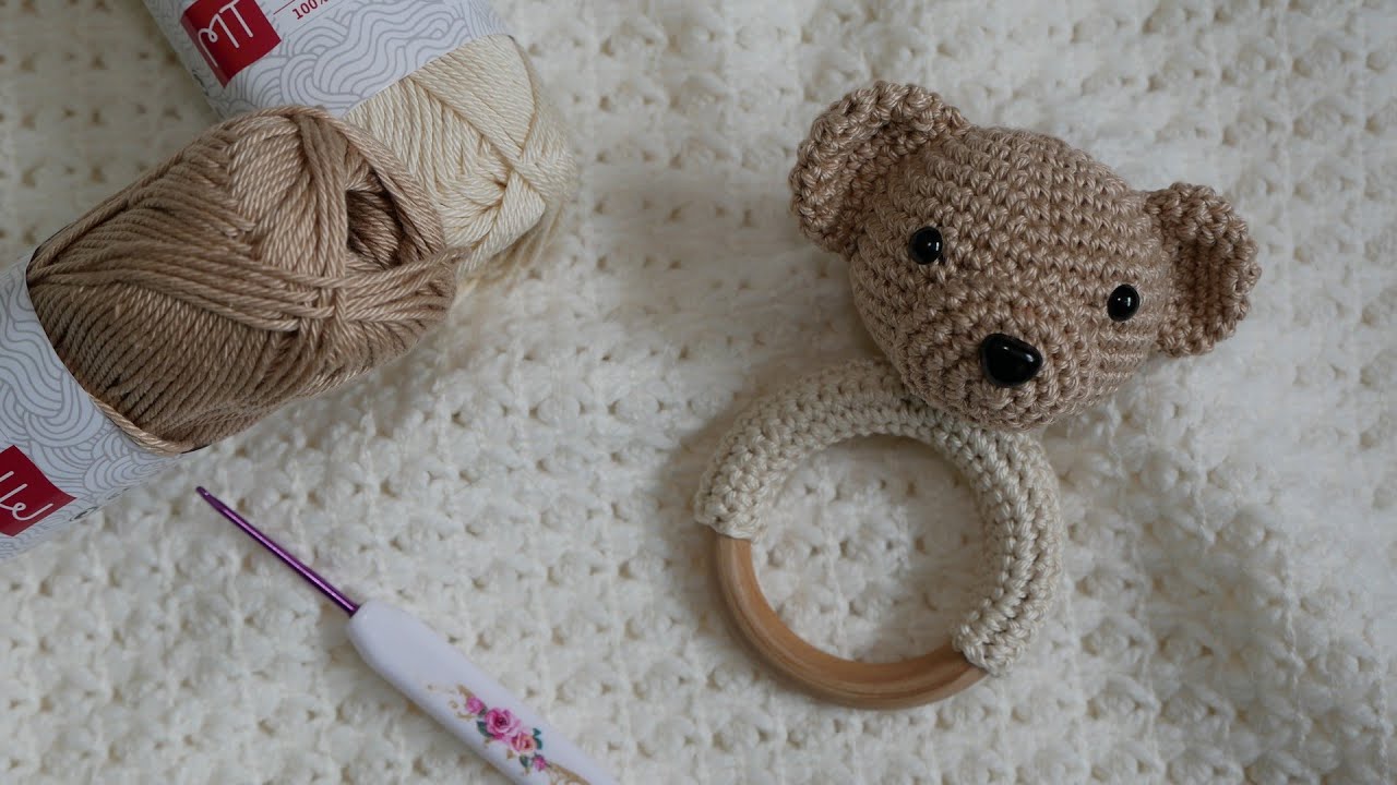Tuto anneau de dentiton au crochet