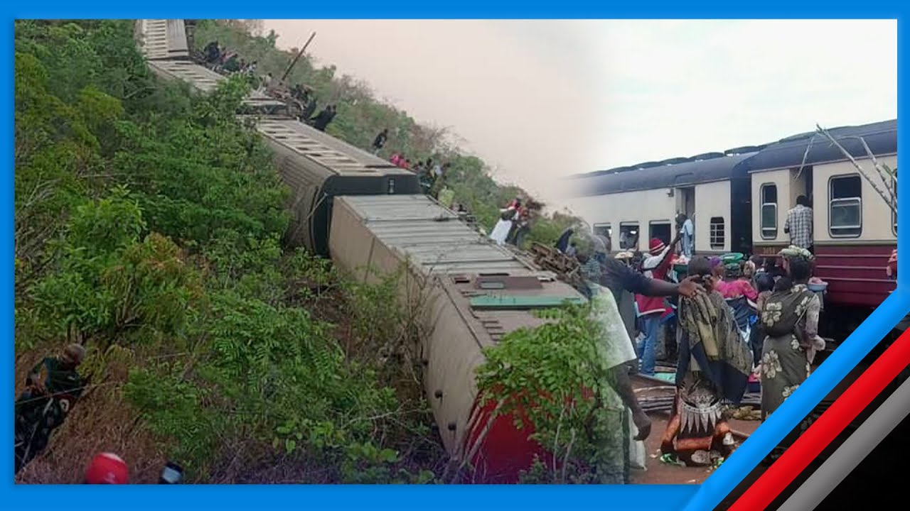 AJALI YA TRENI KIGOMA: WATU 70 WAJERUHIWA, TRENI YAACHA NJIA IKIWA NA ABIRIA 571