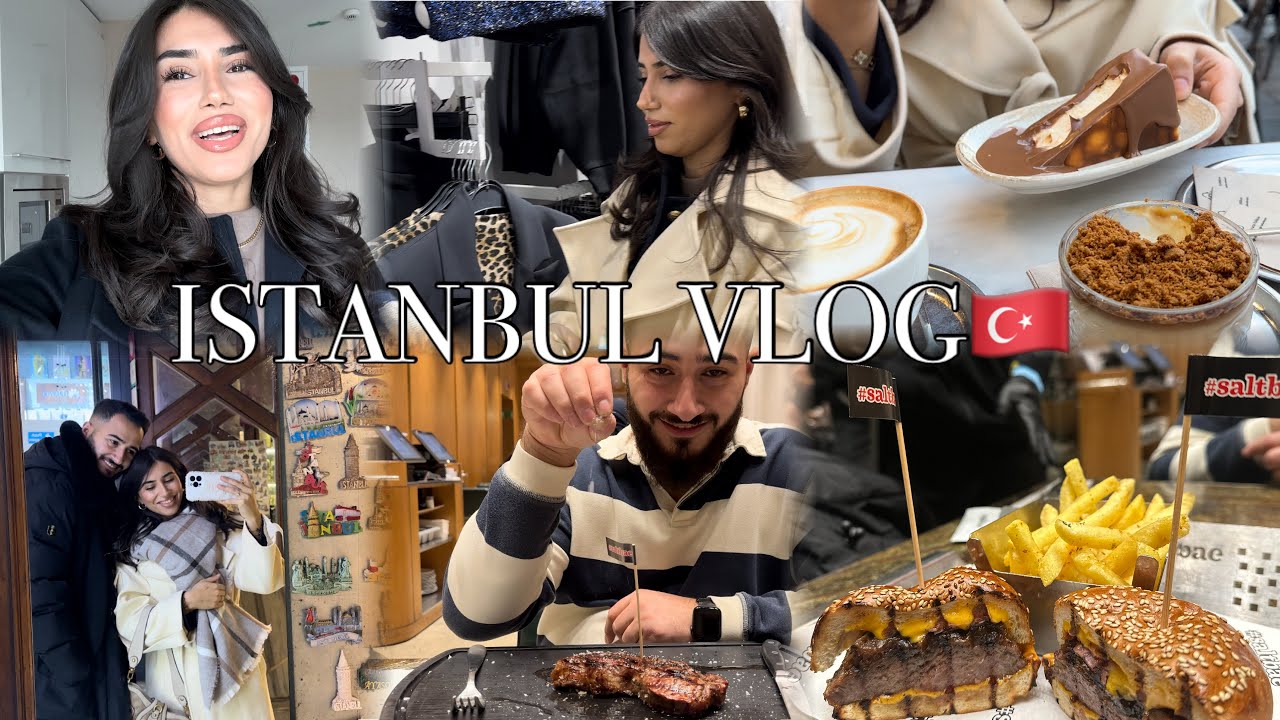 ISTANBULU GEZMEYE BAŞLADIK🇹🇷GALATA KULESİ, NUSRET, BEŞİKTAŞ, MEŞHUR ŞEYLERİ TATTIK😍 - VLOG