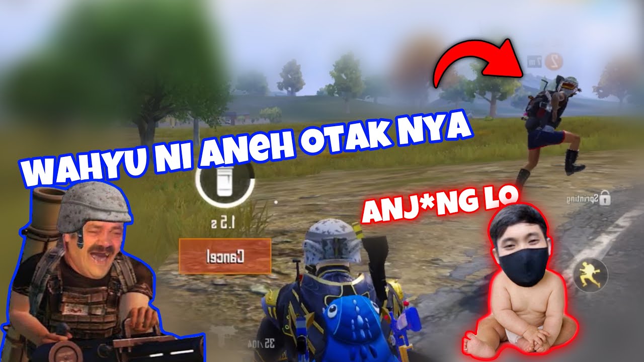 TOM & JERRY😂😂 MINANG KOCAK vs WAHYU HIDAYAT #pubgmobile
