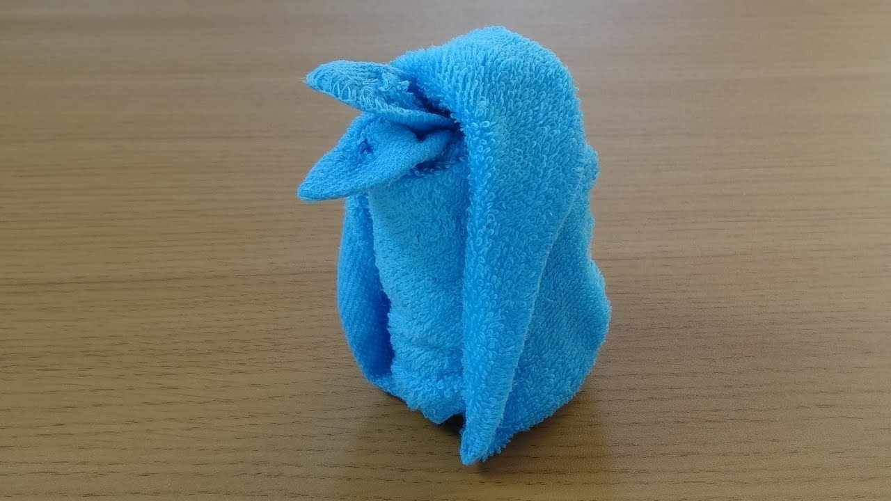 Towel Penguin Looks Real おしぼりでつくるリアルなペンギン Pinguino de Toalla Real