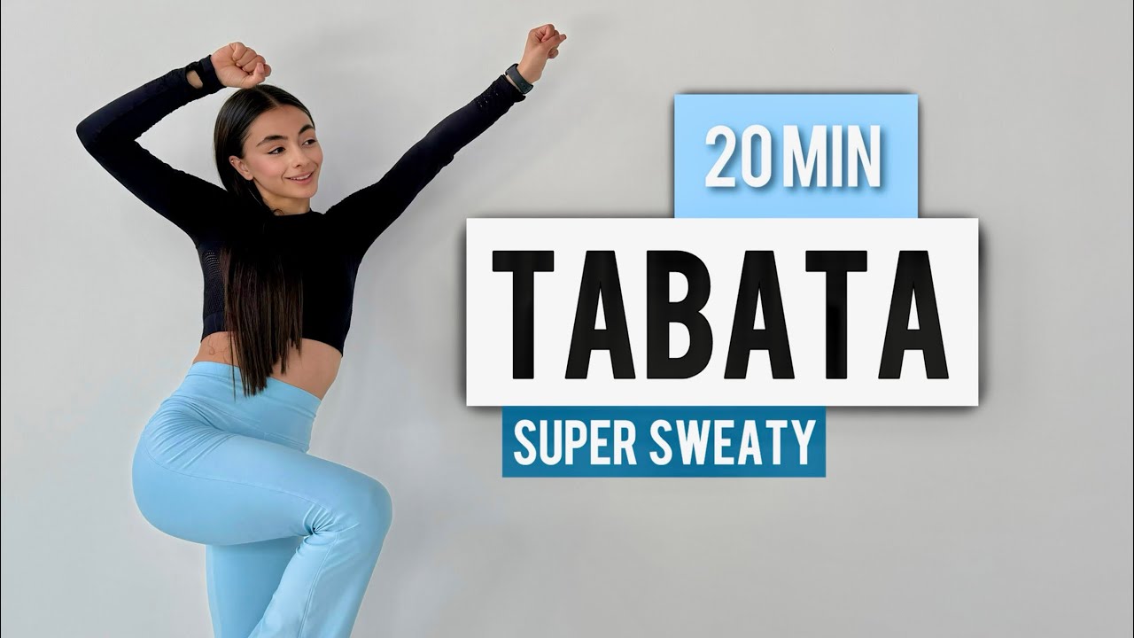 20 MIN TABATA HIIT | Super Sweaty Full Body Workout | No Equipment, No Repeat Home Workout