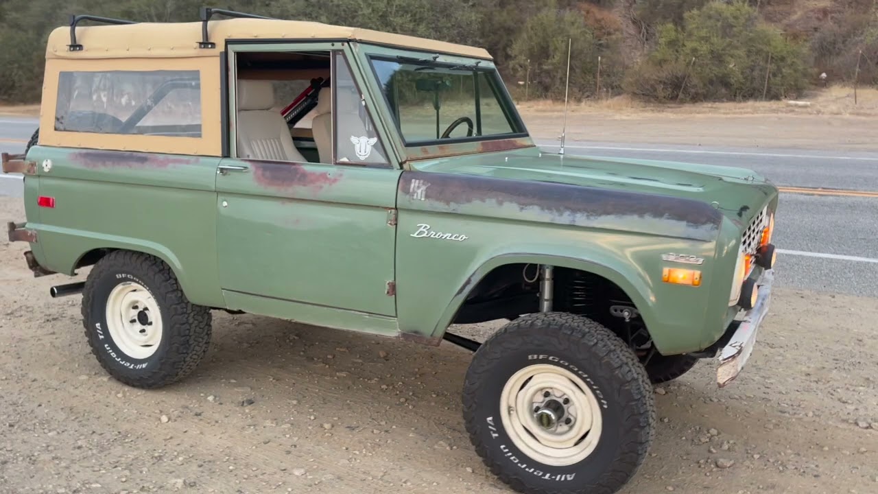 1970 Ford Bronco Built by Old Task Garage