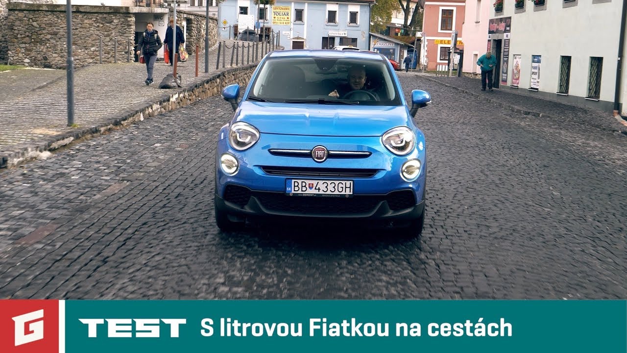 FIAT 500X URBAN 1,0 Fire Fly - TEST - GARAZ.TV - Rasťo Chvála