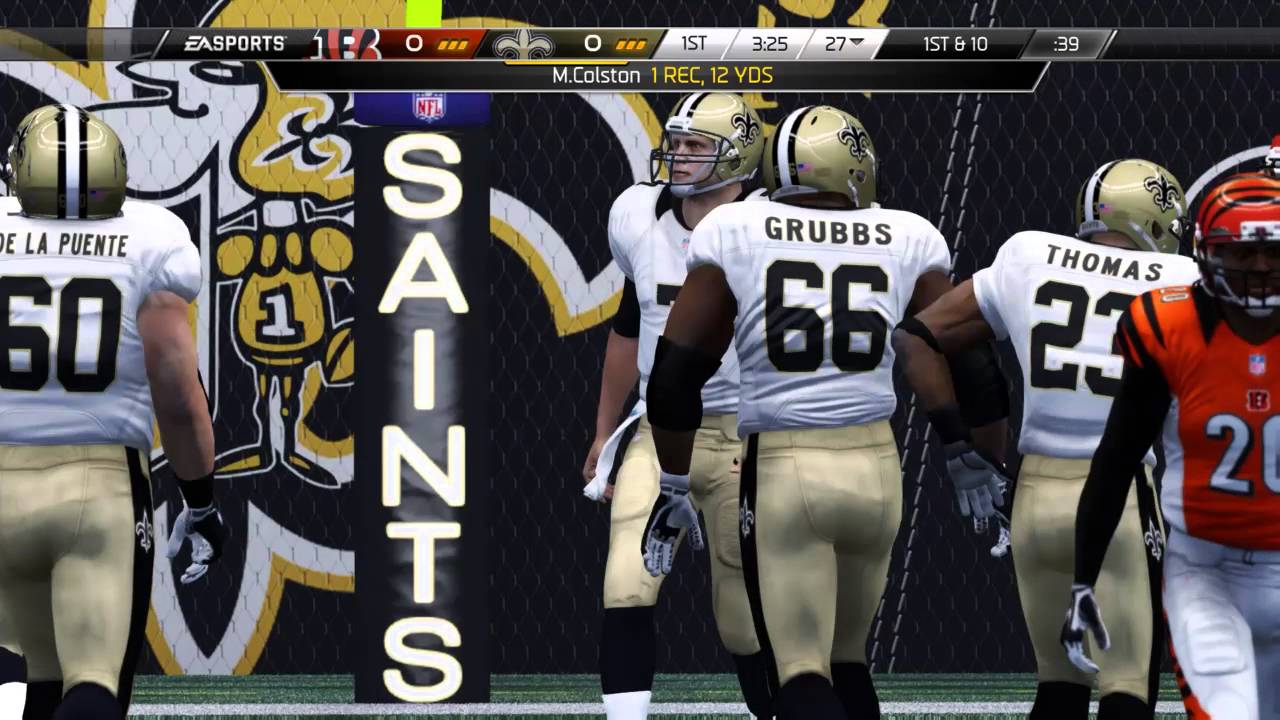 Madden NFL 14 gameplay Tackle