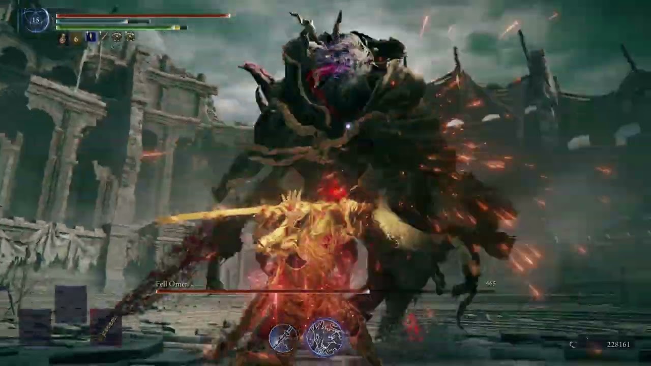 Executor deflects vs Fell Omen