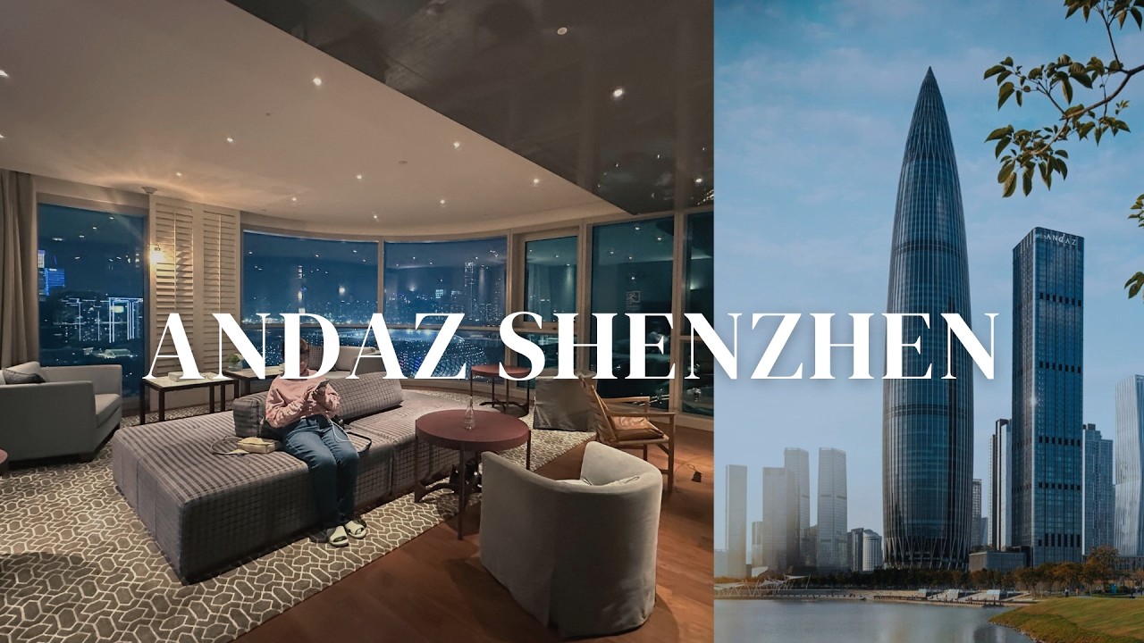 Обзор отеля Andaz Shenzhen Bay: люкс с видом на залив, семейный отдых и прогулка по городу