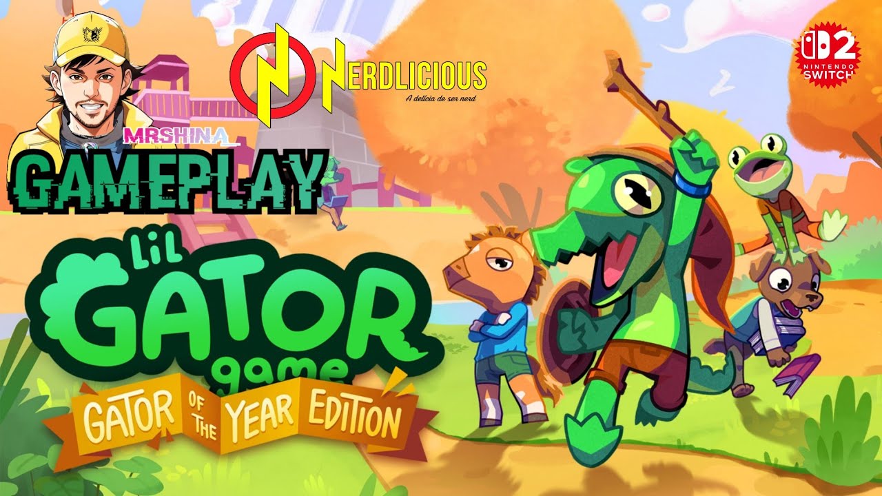 The Lil Gator Game: Gator of the Year Edition Gameplay PC By: @NerdliciousBR