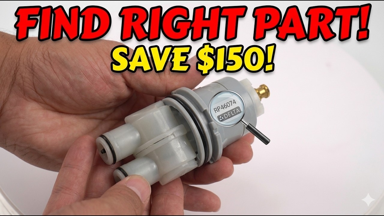 How to Identify Your Delta Faucet Cartridge Model Quickly and Easily!