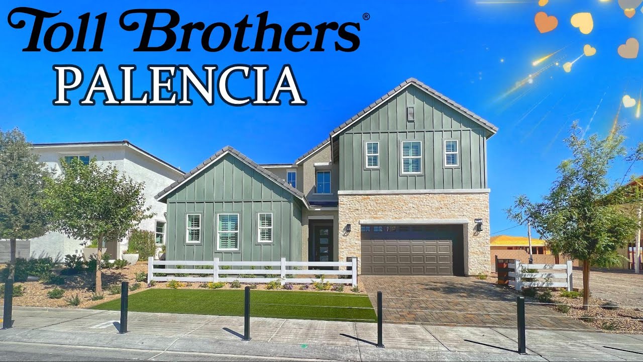 Skye Canyon Toll Brothers - Palencia Model Tour - $746,995 - New Las Vegas Homes For Sale North West