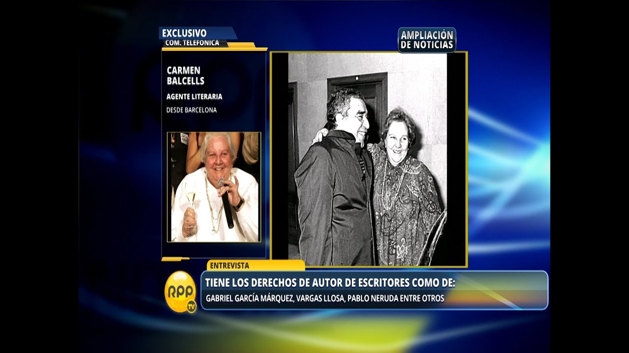 Gabriel García Márquez │Entrevista Carmen Balcells
