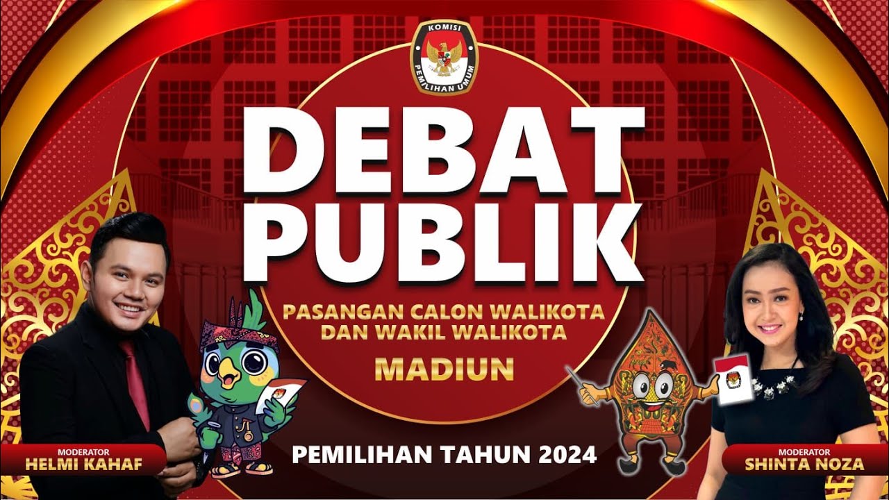 LIVE - DEBAT PUBLIK PERTAMA PASANGAN CALON WALIKOTA DAN WAKIL WALIKOTA MADIUN