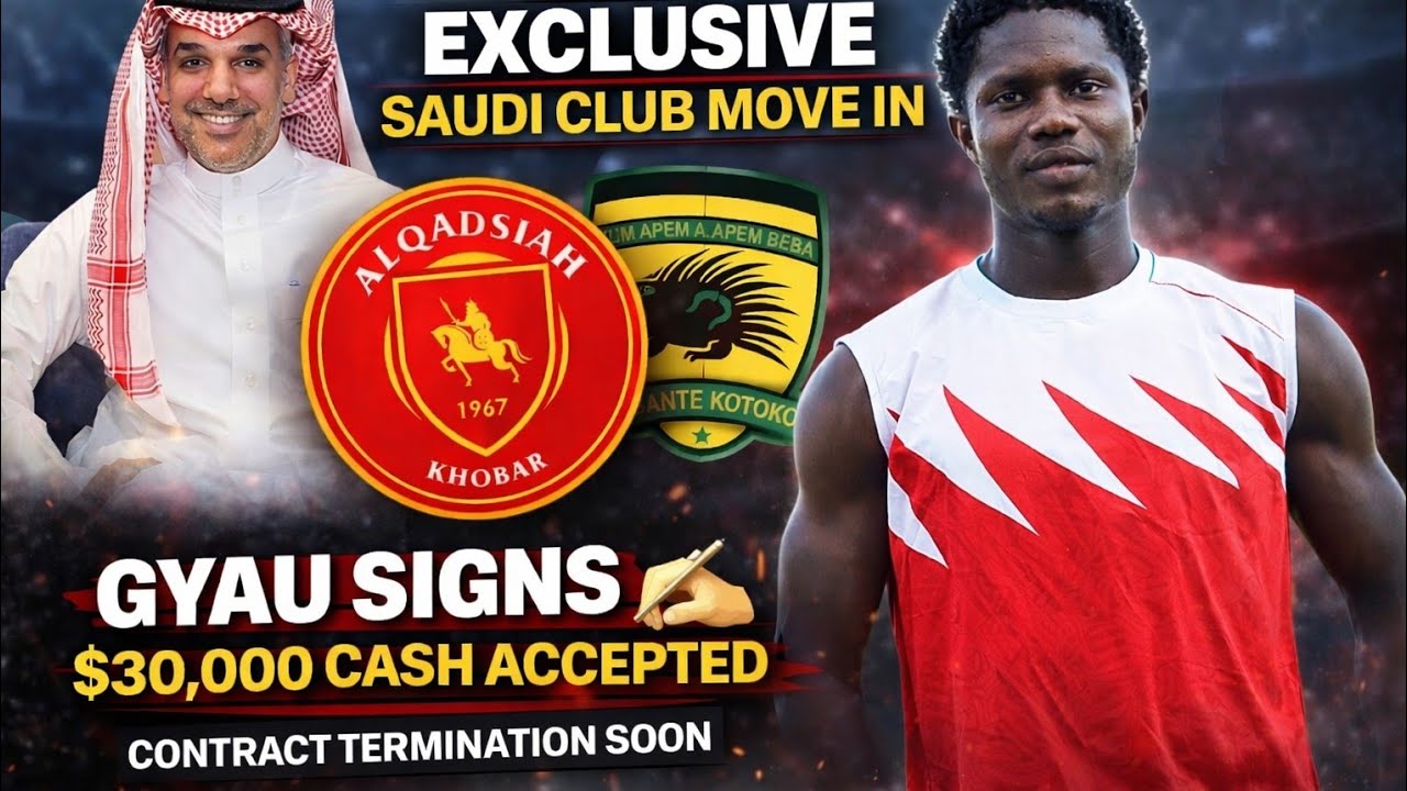JUST IN : SAUDI CLUB MOVE IN...GYAU SIGNS ✍️ $30,000 CASH ACCEPTED 💵 CONTRACT TERMINATION SOON 