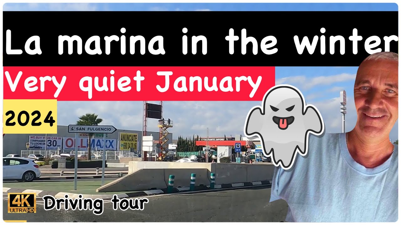 la marina driving tour 🚙 la marina urbanization alicante Costa Blanca spain 🇪🇸