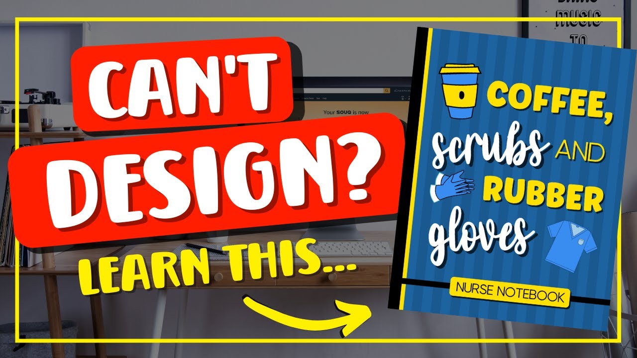 How To Create A KDP No Content Book Cover With Canva