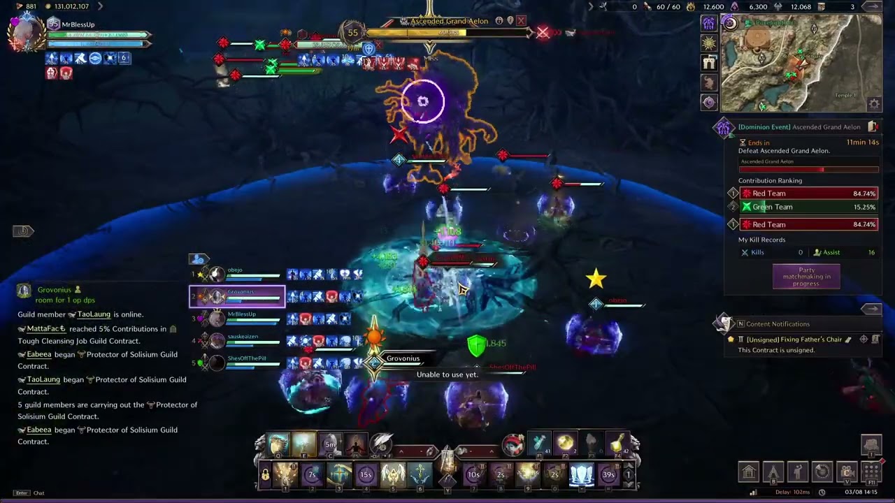 Grand Aelon Dominion Event