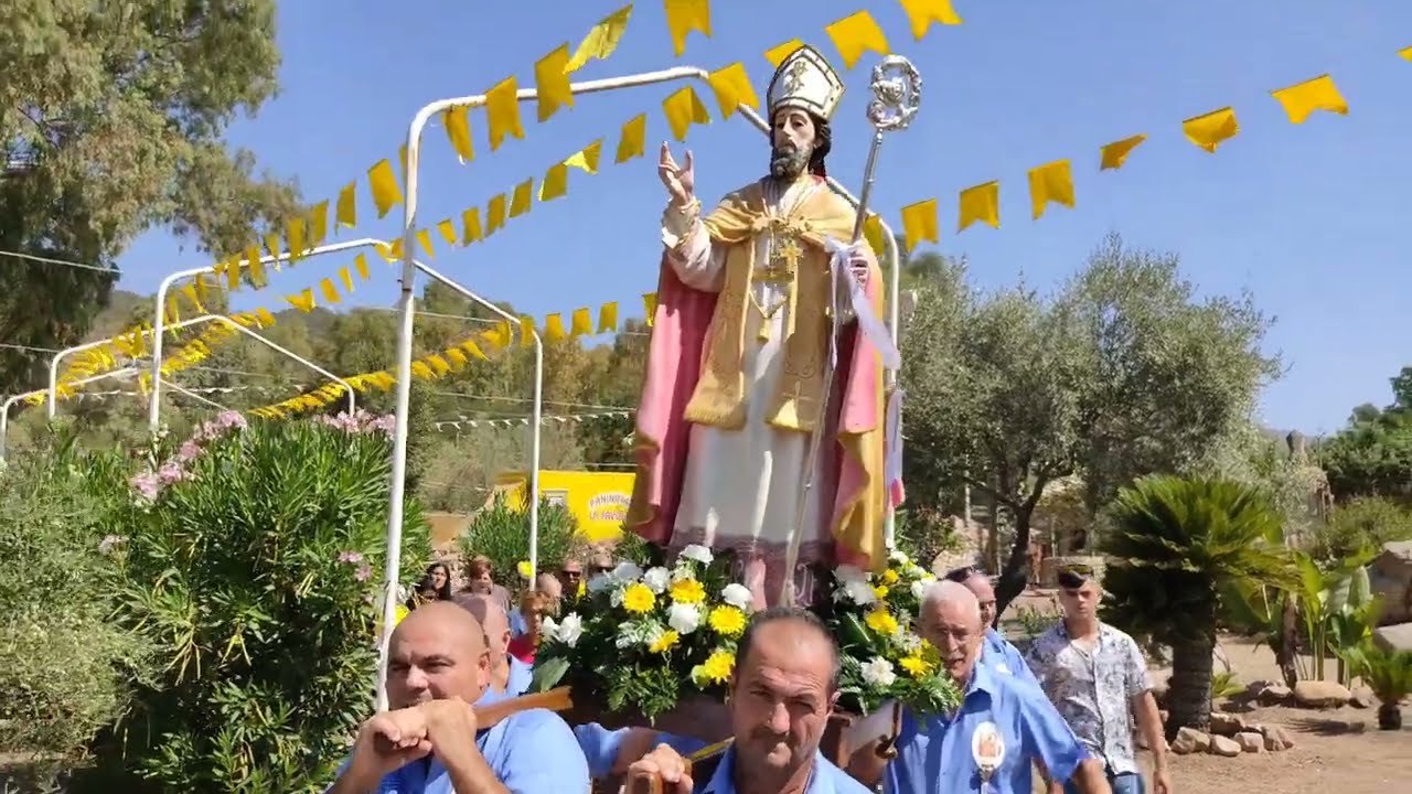 S' INCONTRU TRA I SANTI BASILIO & GREGORIO Festeggiamenti in onore di San Basilio 27 Agosto 2023.