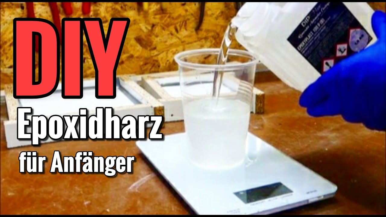 TUTORIAL: Epoxidharz als Anfänger richtig verarbeiten / DIY-Anleitung für Epoxidharz