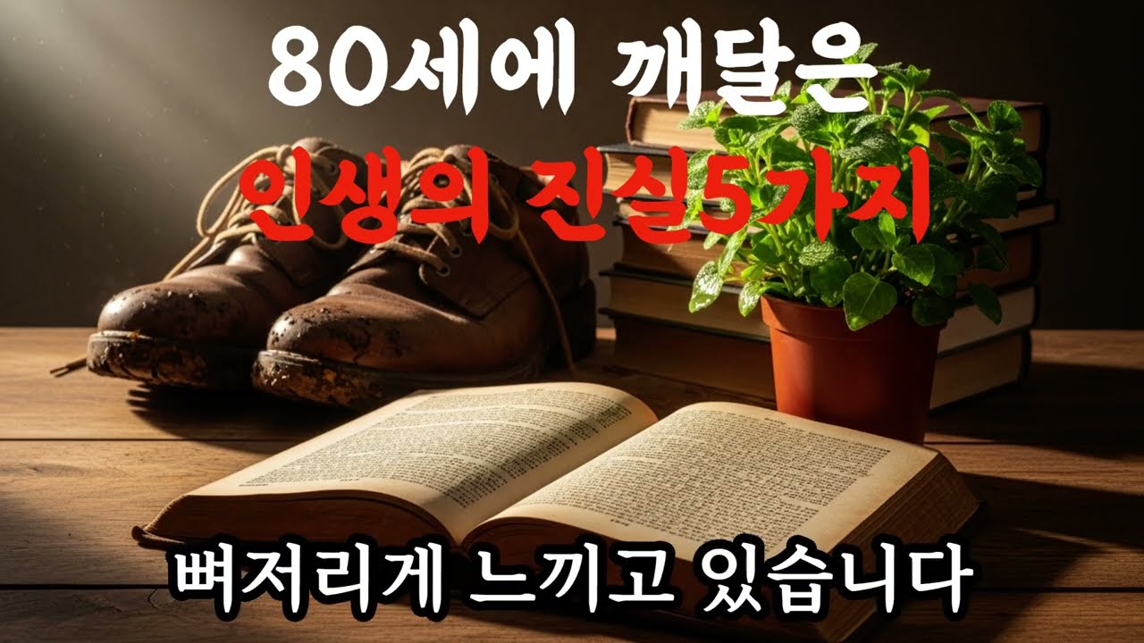 80세에 깨달은 인생의 진실 5가지