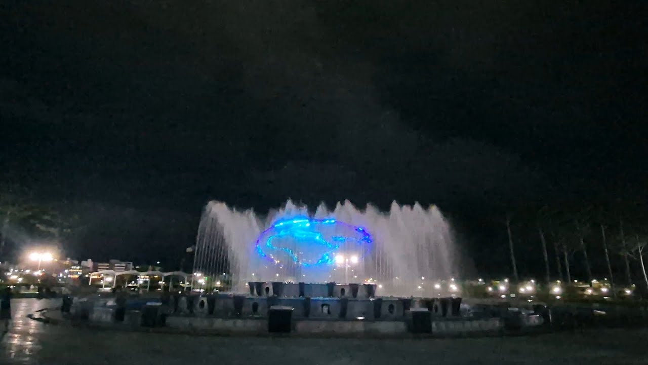 2025.9.13 안동 강변 음악분수(1부) Andong Nakdong river Musical Fountain(part 1)