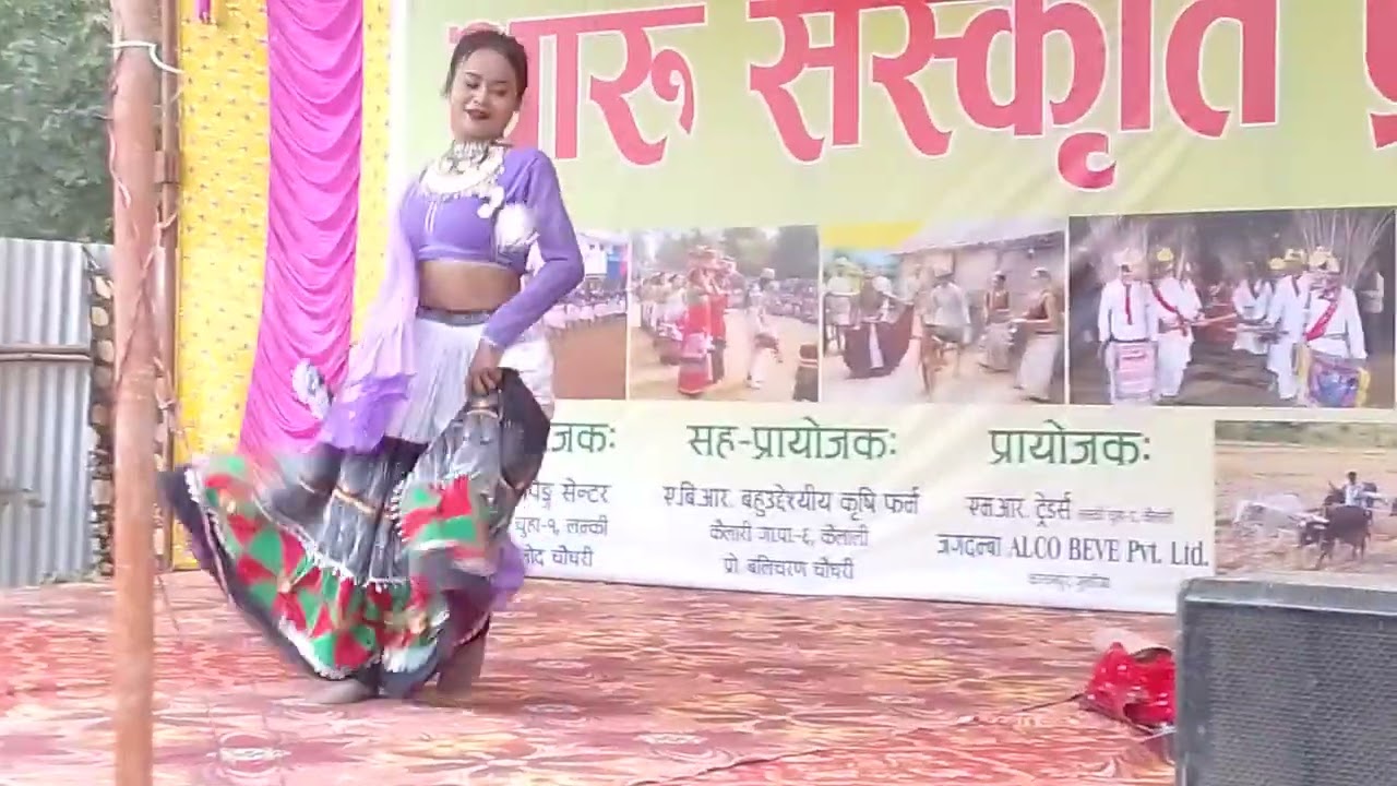 थारू सँकृतिक  Serjinshil Godabari Saskrti Mahatasav 2082 Bikash Attrya Dhangadi Kailali Nepal...