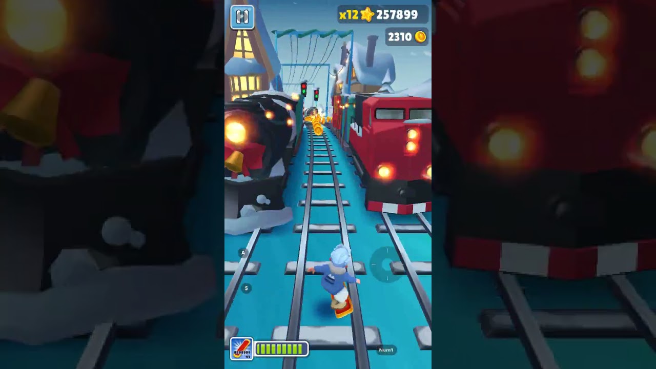 leif subway surfers north pole 1HOUR gameplay NO CONTINUE
