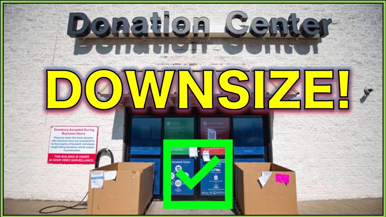 DOWNSIZING FOR FULL TIME RV LIFE!