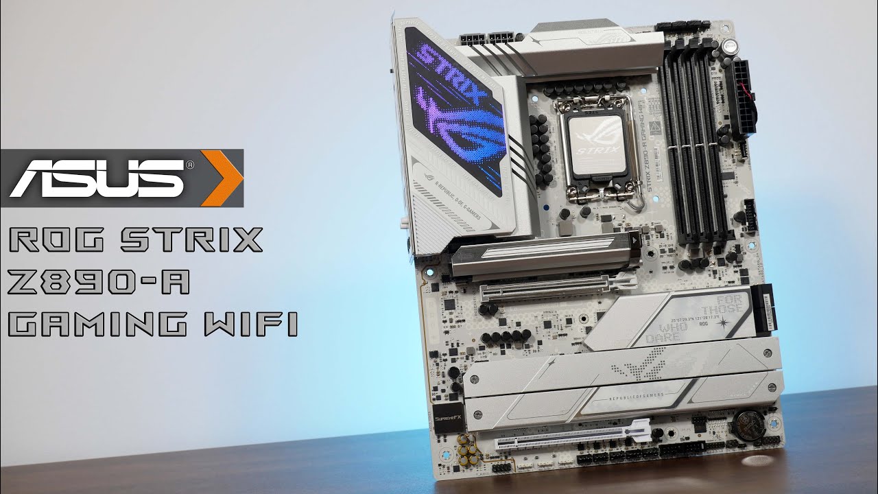 Idealny do komputer&oacute;w z procesorem Core Ultra 200 w kolorze białym? ASUS ROG Strix Z890-A GAMING ...