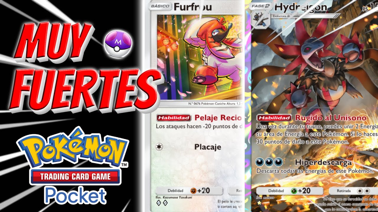 NUEVO MAZO de Hydreigon con Furfrou que lo esta petando en competitivo! - Pokemon TCG Pocket