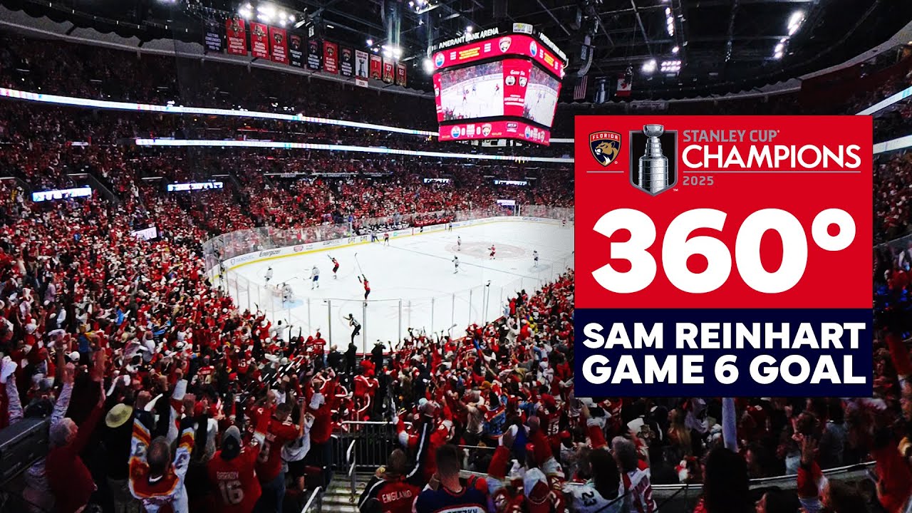 360&deg; Arena View of Sam Reinhart's Incredible Game 6 Goal 👀🔄
